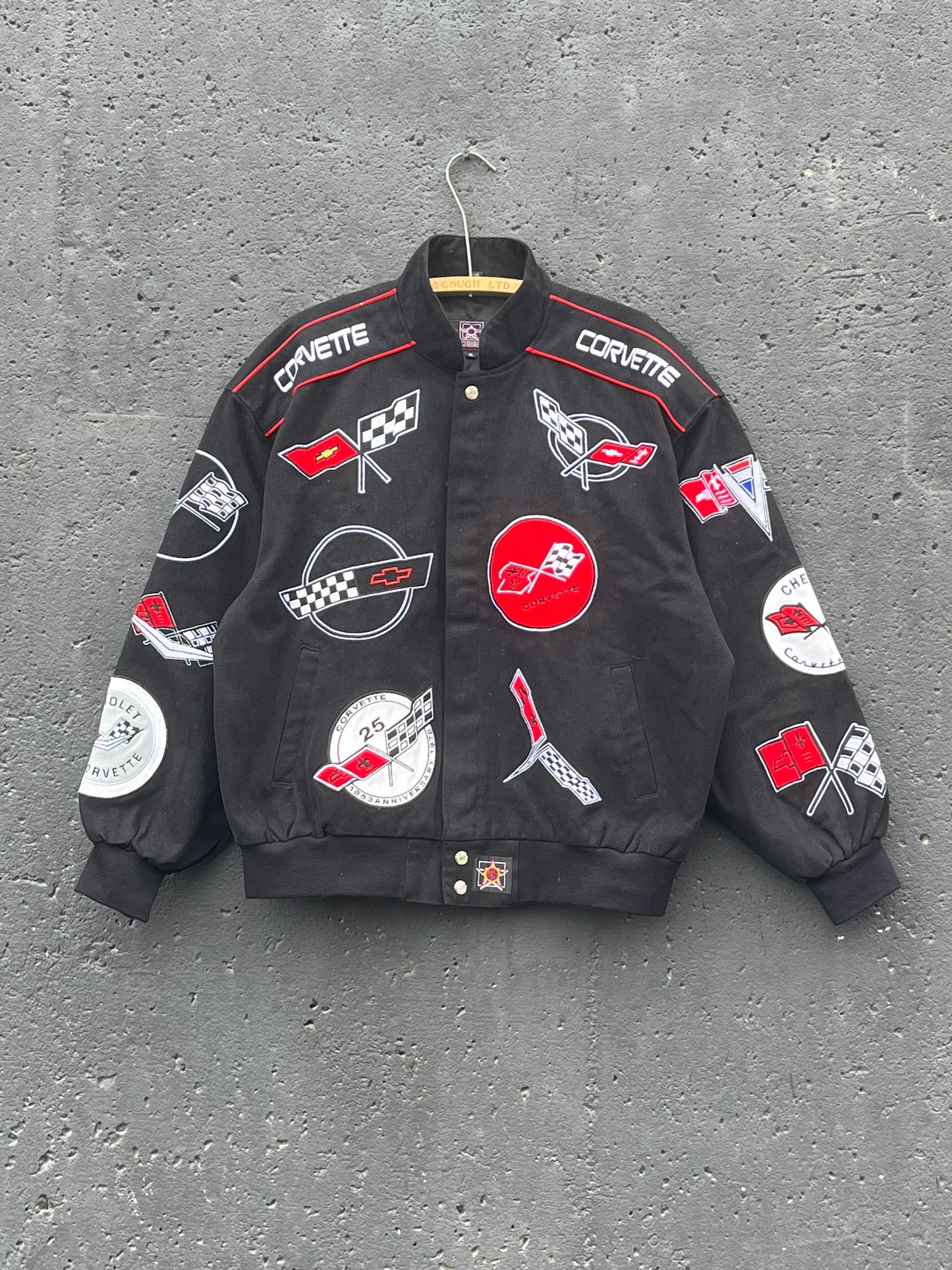 Jeff Hamilton Racing Jacket - 1990s CORVETTE