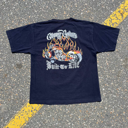 ‘90s Chopper Culture - Flame Bike Tee - XL