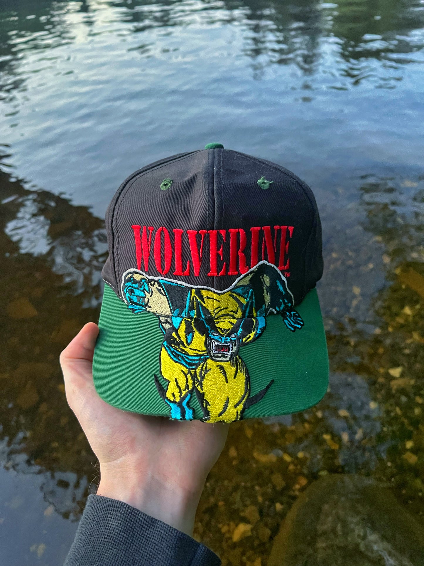 1993 X-Men Mutant Gear - Wolverine Blockhead Hat