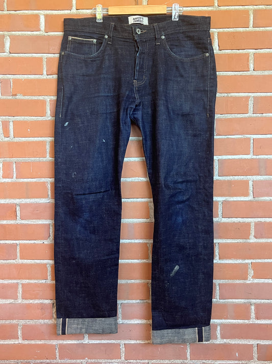 Naked & Famous Selvedge Jeans - Patina