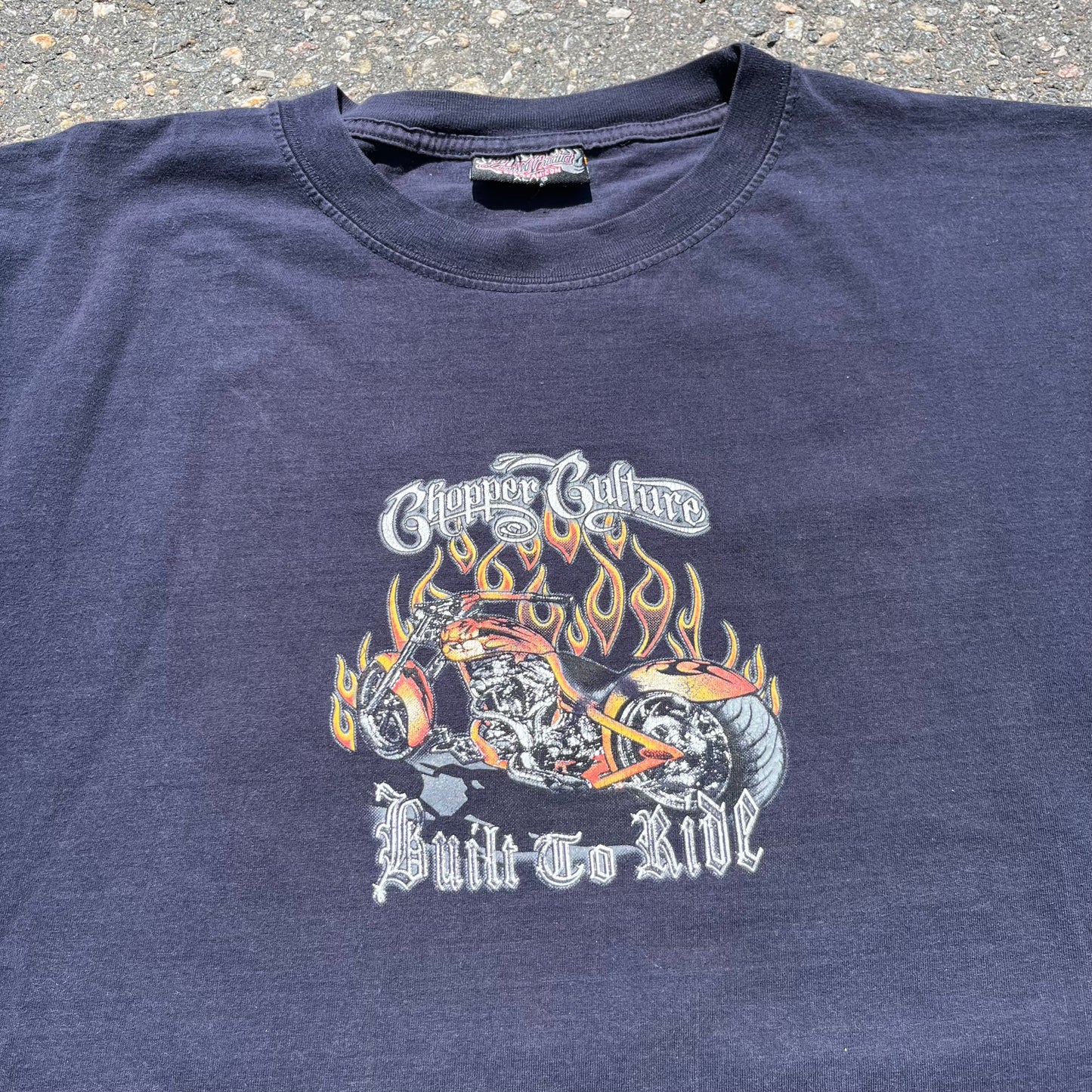 ‘90s Chopper Culture - Flame Bike Tee - XL
