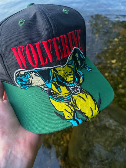 1993 X-Men Mutant Gear - Wolverine Blockhead Hat