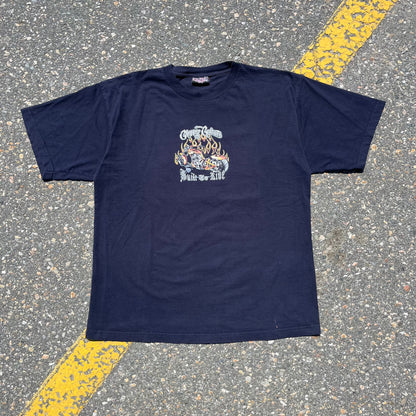 ‘90s Chopper Culture - Flame Bike Tee - XL