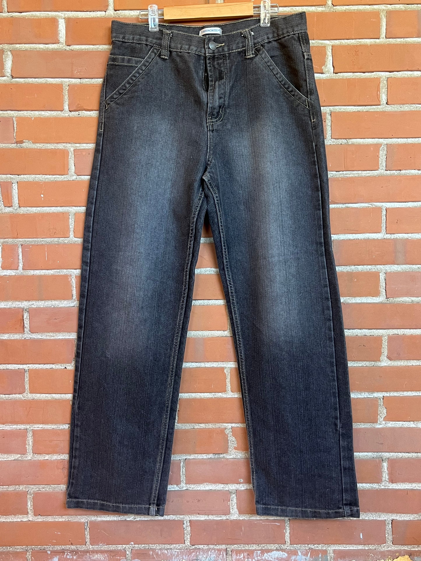 Y2K Cherokee Faded Black Denim